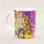 Caneca Personalizada Cavaleiros do Zodiaco