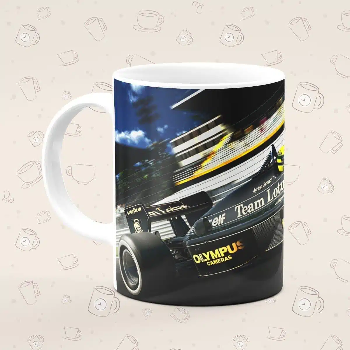 Caneca Personalizada F1 Lotus - Imagem 1