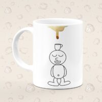 Caneca Personalizada Louco por Café - Imagem 2