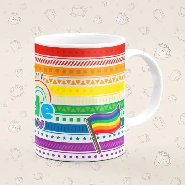 Caneca Personalizada Lgbt Pride - Imagem 3