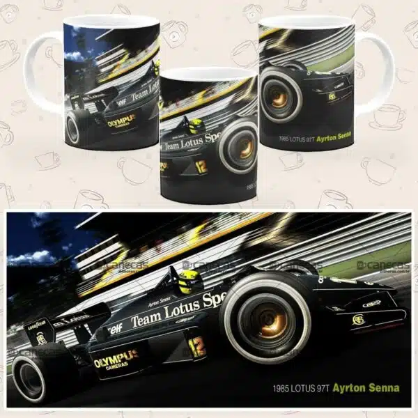 Caneca Personalizada F1 Lotus - Imagem 4