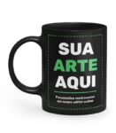 Caneca Personalizada Preta
