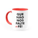Caneca Personalizada Que não nos falte (Ca)fé