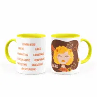 Caneca Personalizada Características Signo Leão - Imagem 4
