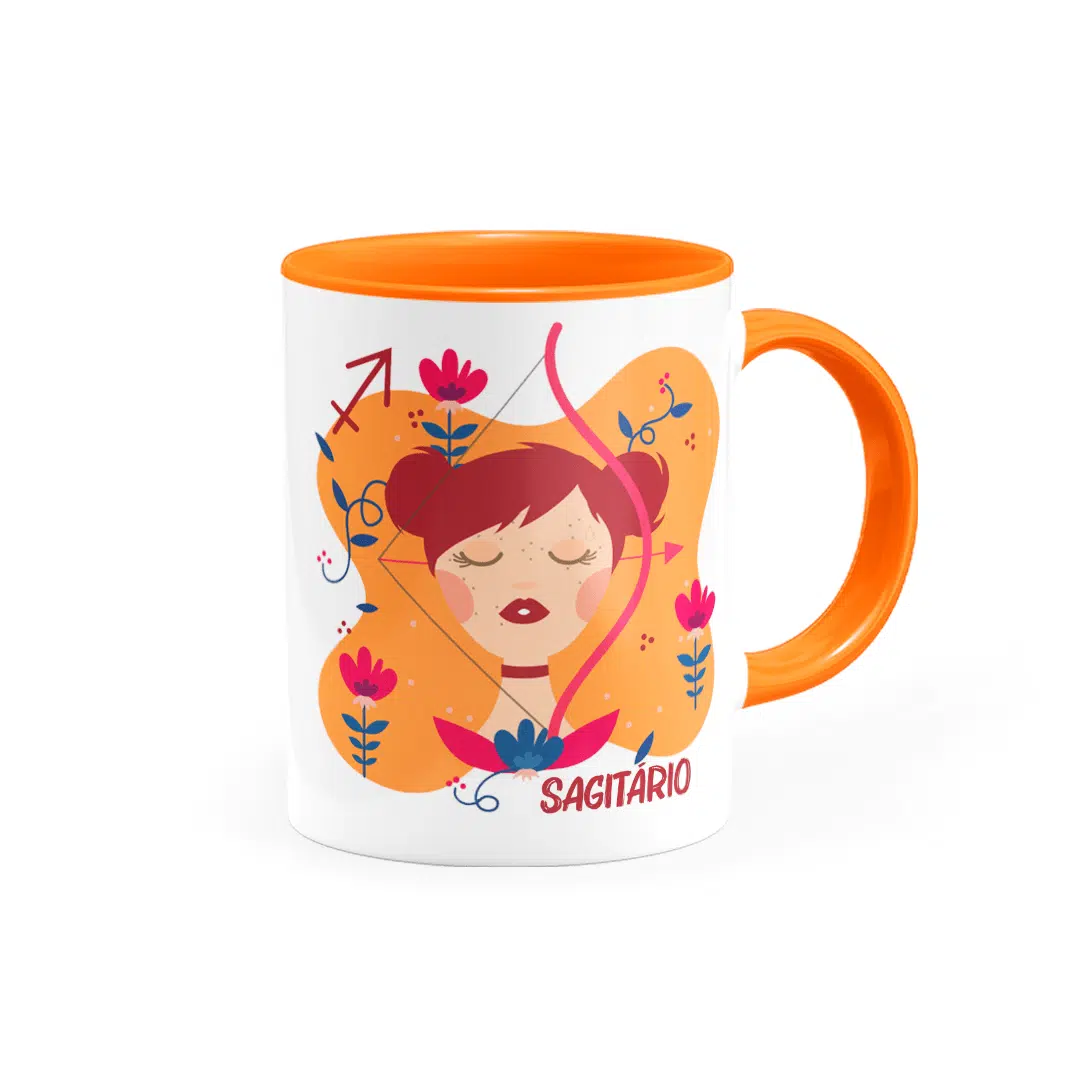Caneca Personalizada Características Signo Sagitário - Imagem 1