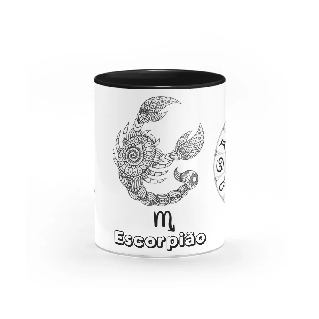 Caneca Personalizada Signo de Escorpião