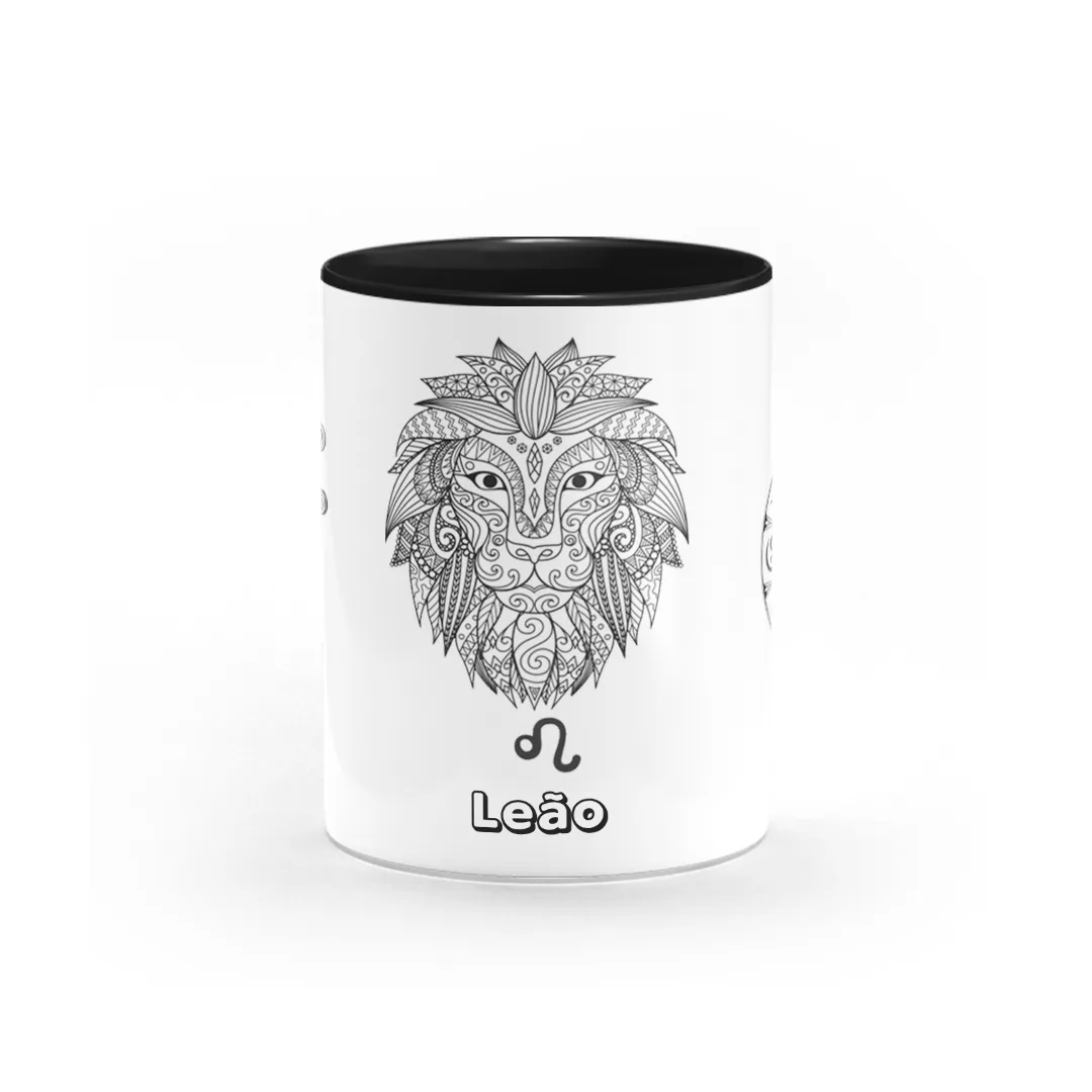 Caneca Personalizada Signo de Leão
