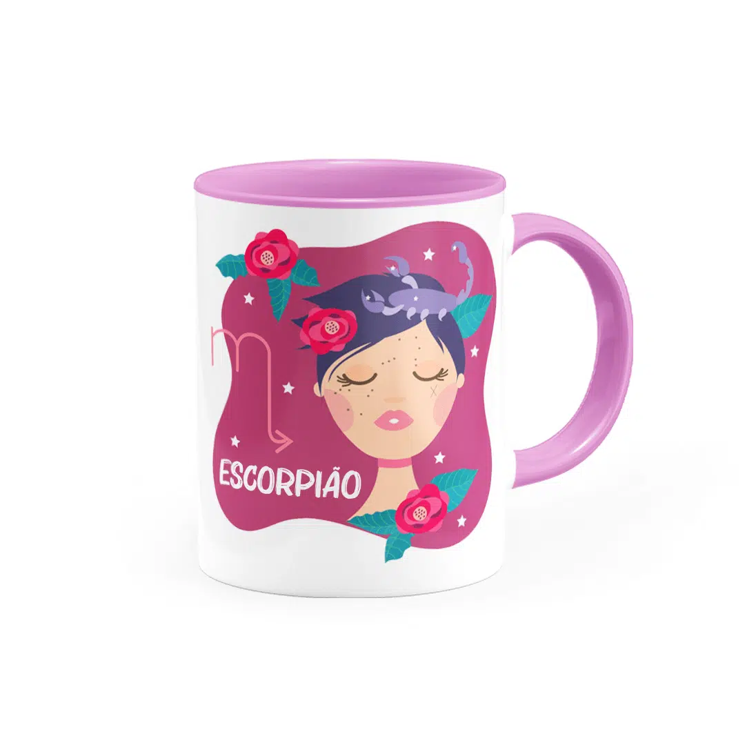 Caneca Personalizada Características Signo Escorpião