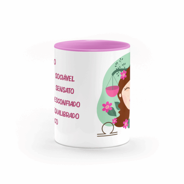 Caneca Personalizada Características Signo Libra - Imagem 3