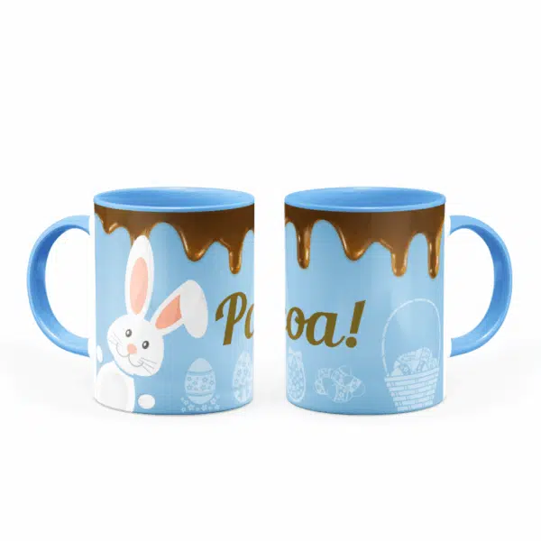 Caneca Personalizada Páscoa Chocolate - Imagem 4