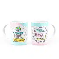 Caneca Personalizada A Melhor Mãe do Mundo - Imagem 3