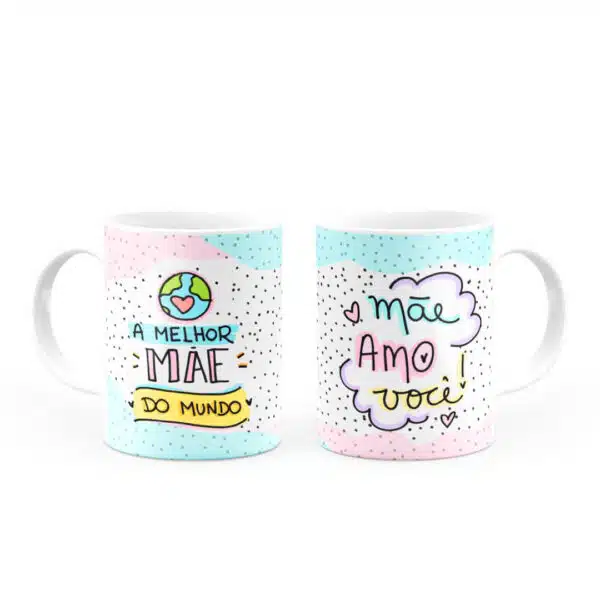 Caneca Personalizada A Melhor Mãe Do Mundo - Imagem 3