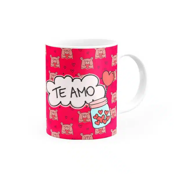 Caneca Personalizada Amor Da Minha Vida Te Amo - Imagem 2