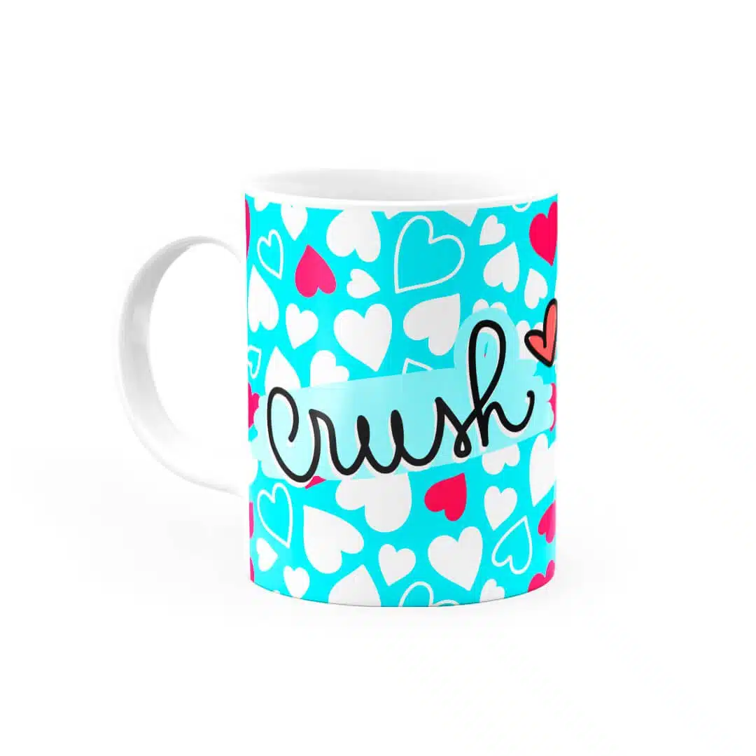 Caneca Personalizada Crush Te Amo Hoje e Sempre