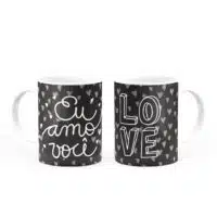 Caneca Personalizada Eu Amo Você Love - Imagem 3