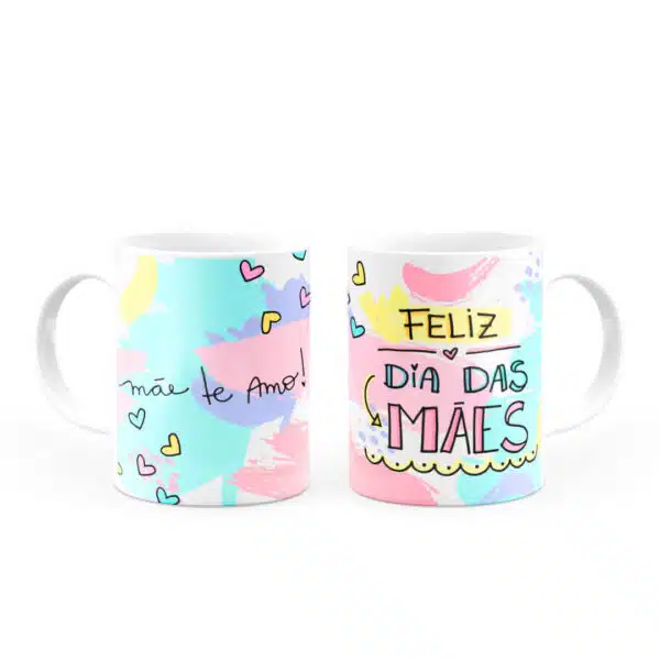 Caneca Personalizada Mãe Te Amo - Imagem 3