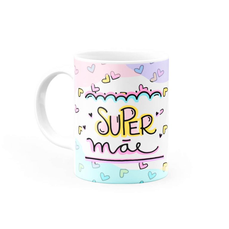 Caneca Personalizada Super Mae 01
