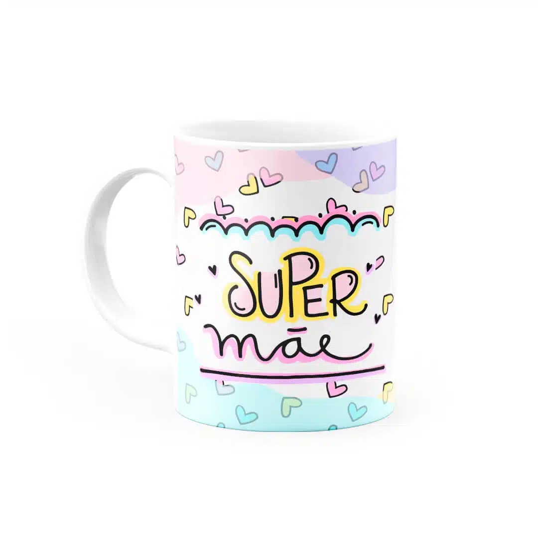 Caneca Personalizada Super Mãe - Imagem 1