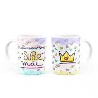 Caneca Personalizada Super Mãe - Imagem 3
