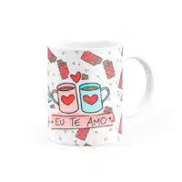 Caneca Personalizada Te Amo Mais que Chocolate - Imagem 2