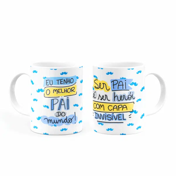 Caneca Personalizada Eu Tenho O Melhor Pai Do Mundo - Imagem 3