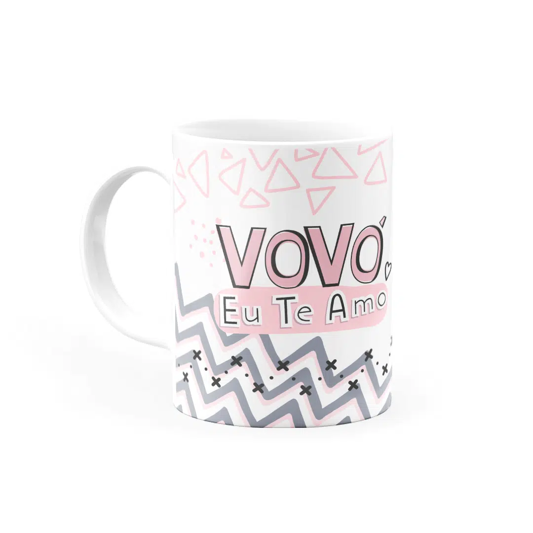 Caneca Personalizada Vovó Eu Te Amo