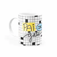 Caneca Personalizada Pai de Gato
