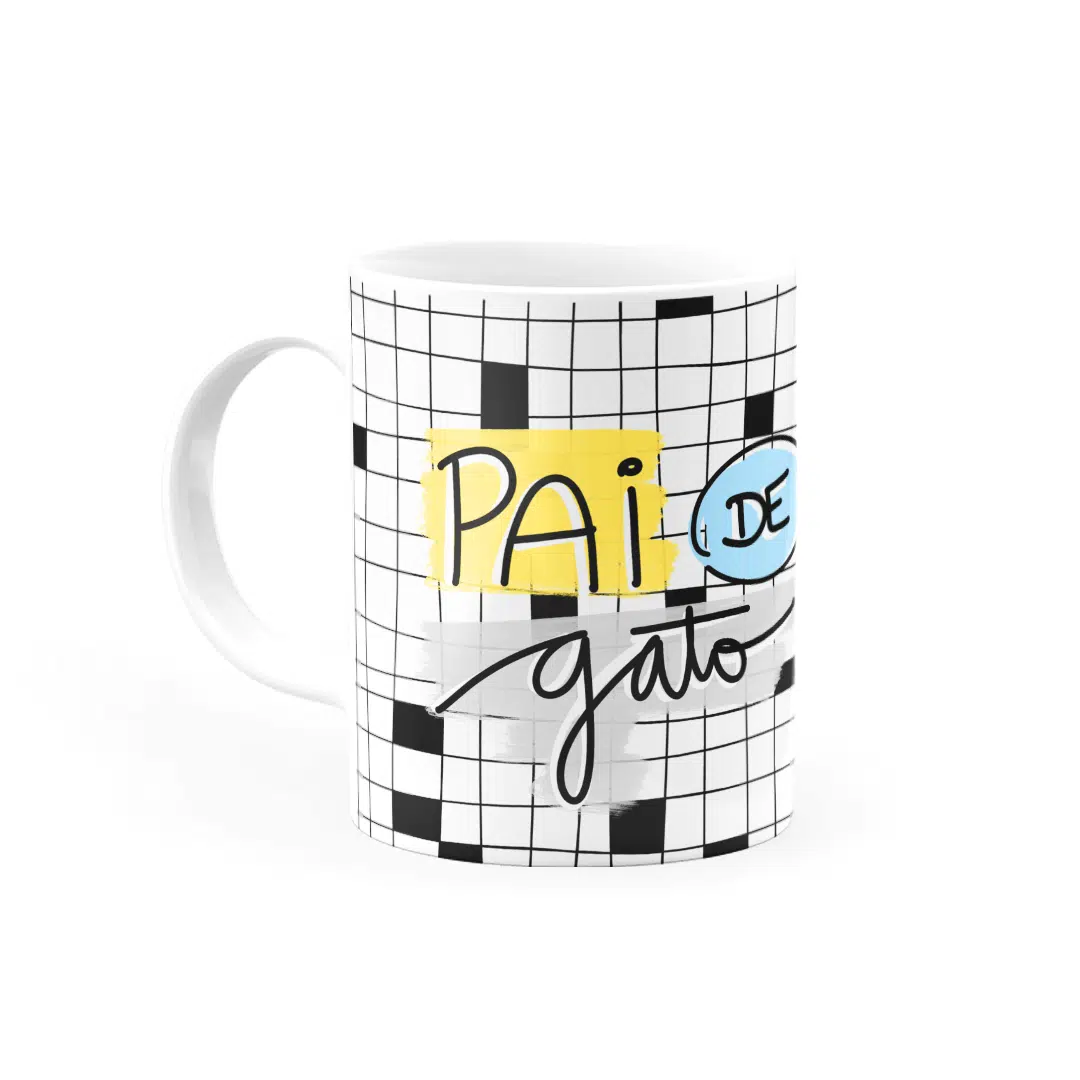 Caneca Personalizada Pai De Gato - Imagem 1