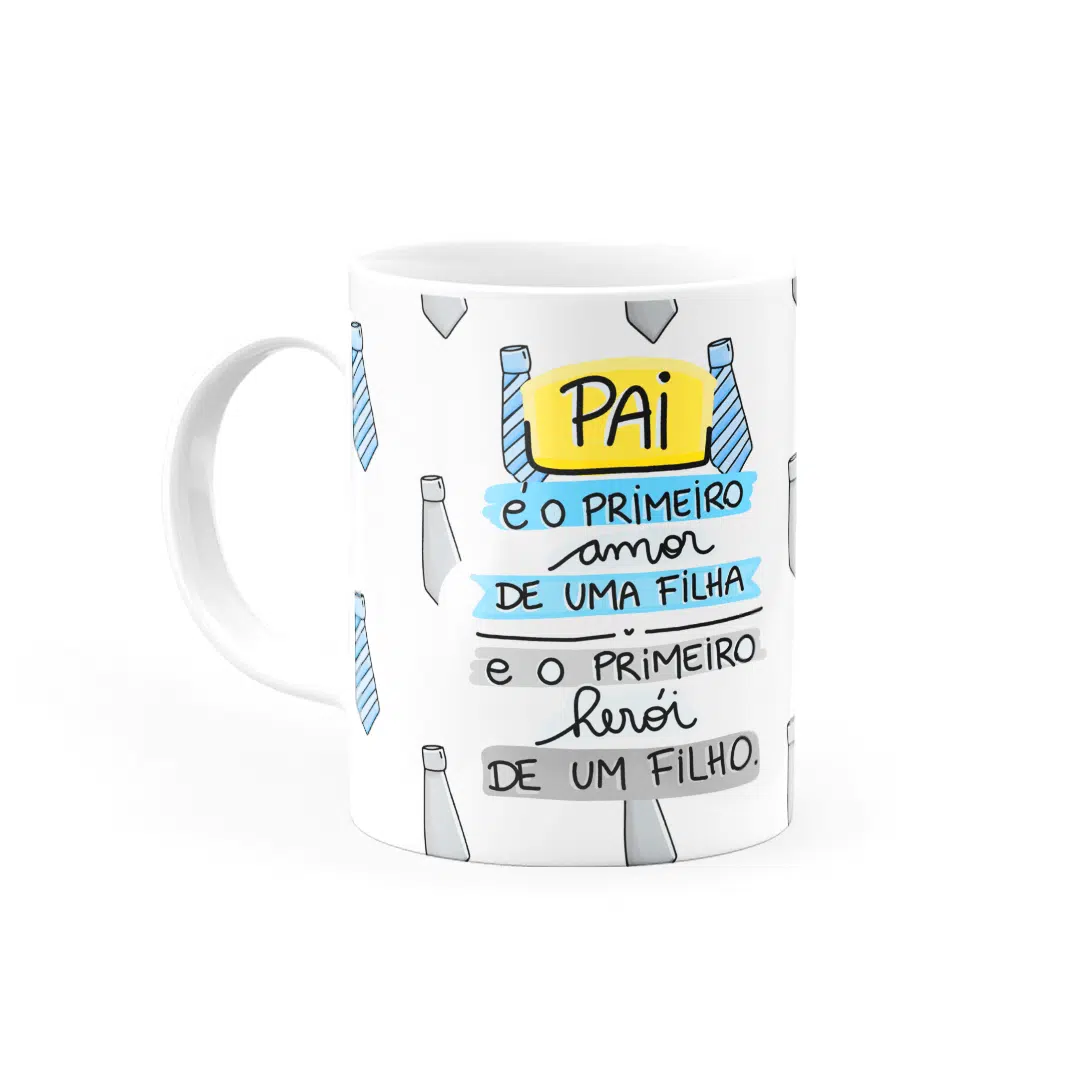 Caneca Personalizada Paizão Amor Dos Filhos - Imagem 1