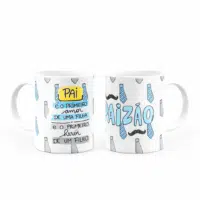 Caneca Personalizada Paizão Amor dos Filhos - Imagem 3