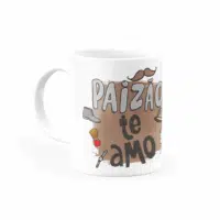 Caneca Personalizada Paizão te amo, meu melhor amigo