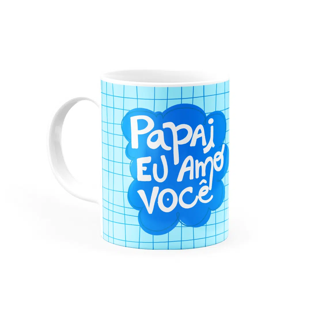 Caneca Personalizada Papai eu amo você
