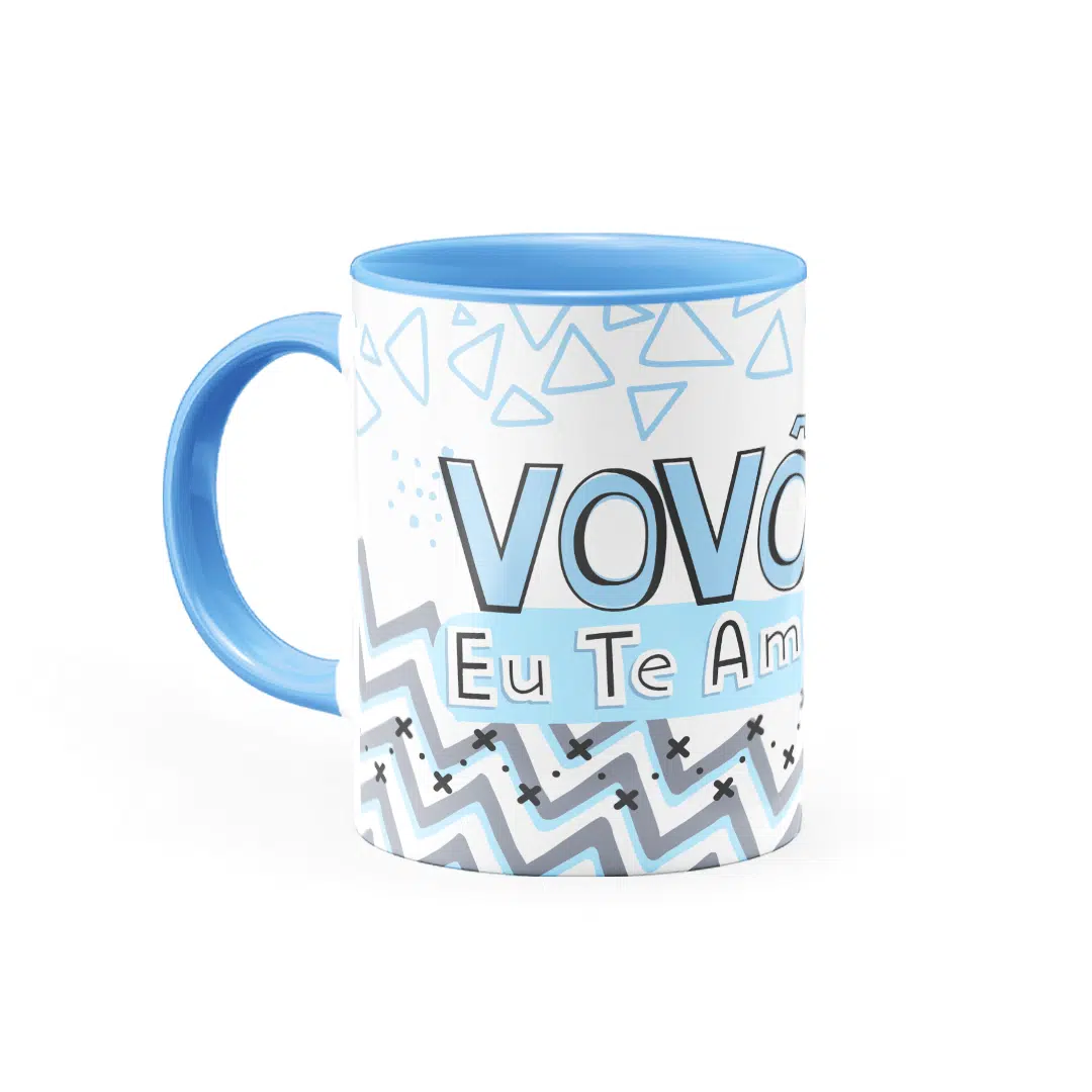 Caneca Personalizada Vovô Eu Te Amo c/ Foto