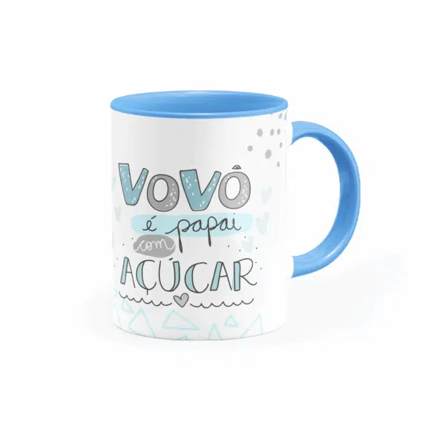 Caneca Personalizada Vovô É Papai Com Açucar - Imagem 2