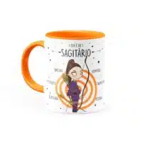 Caneca Personalizada Ela é de Sagitário - Canecas 24 Horas