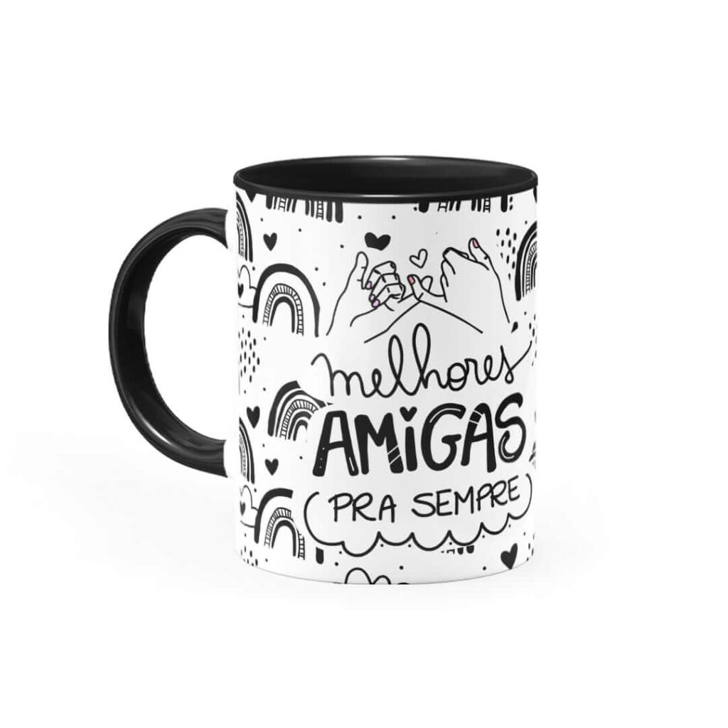 Caneca Personalizada Amiga Te Amo - Canecas 24 Horas