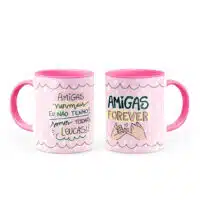 Caneca Personalizada Amigas normais eu não tenho somos todas LOUCAS - Canecas 24 Horas
