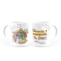 Caneca Celebrando nascimento de Jesus