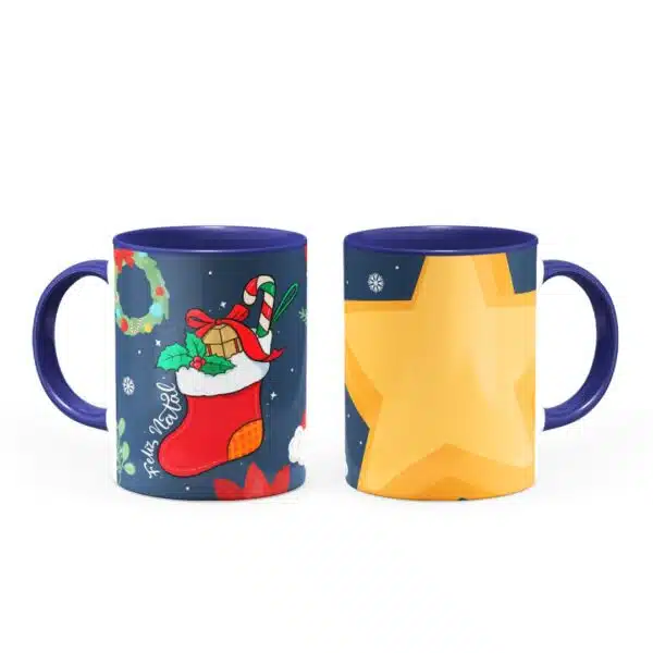 Caneca Feliz Natal - Canecas 24 Horas