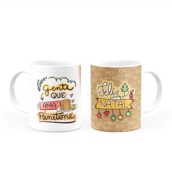 Caneca Gente Que Ama Panetone - Canecas 24 Horas