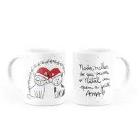 Caneca Nada melhor do que passar o Natal com quem a gente Ama - Canecas 24 Horas