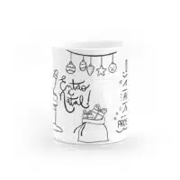 Caneca para Colorir Paz Amor Alegria Saúde Prosperidade - Canecas 24 Horas
