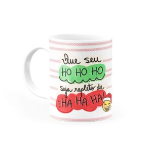 Caneca Saúde, Paz, Amor e Alegria - Canecas 24 Horas