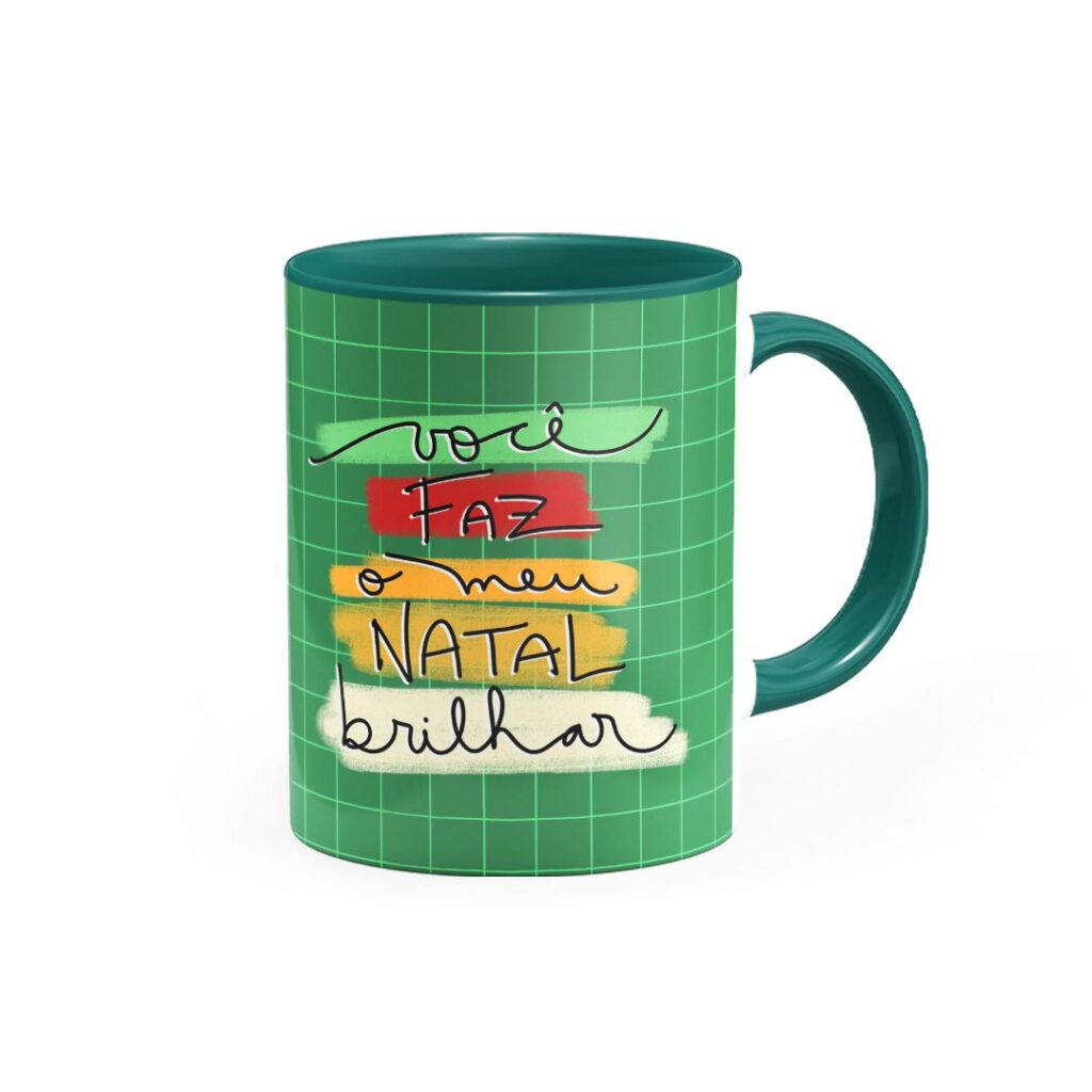 Caneca Você faz o meu Natal Brilhar - Canecas 24 Horas