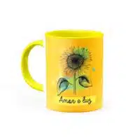 Caneca Amor e Luz - Canecas 24 Horas