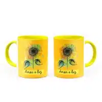 Caneca Amor e Luz - Canecas 24 Horas