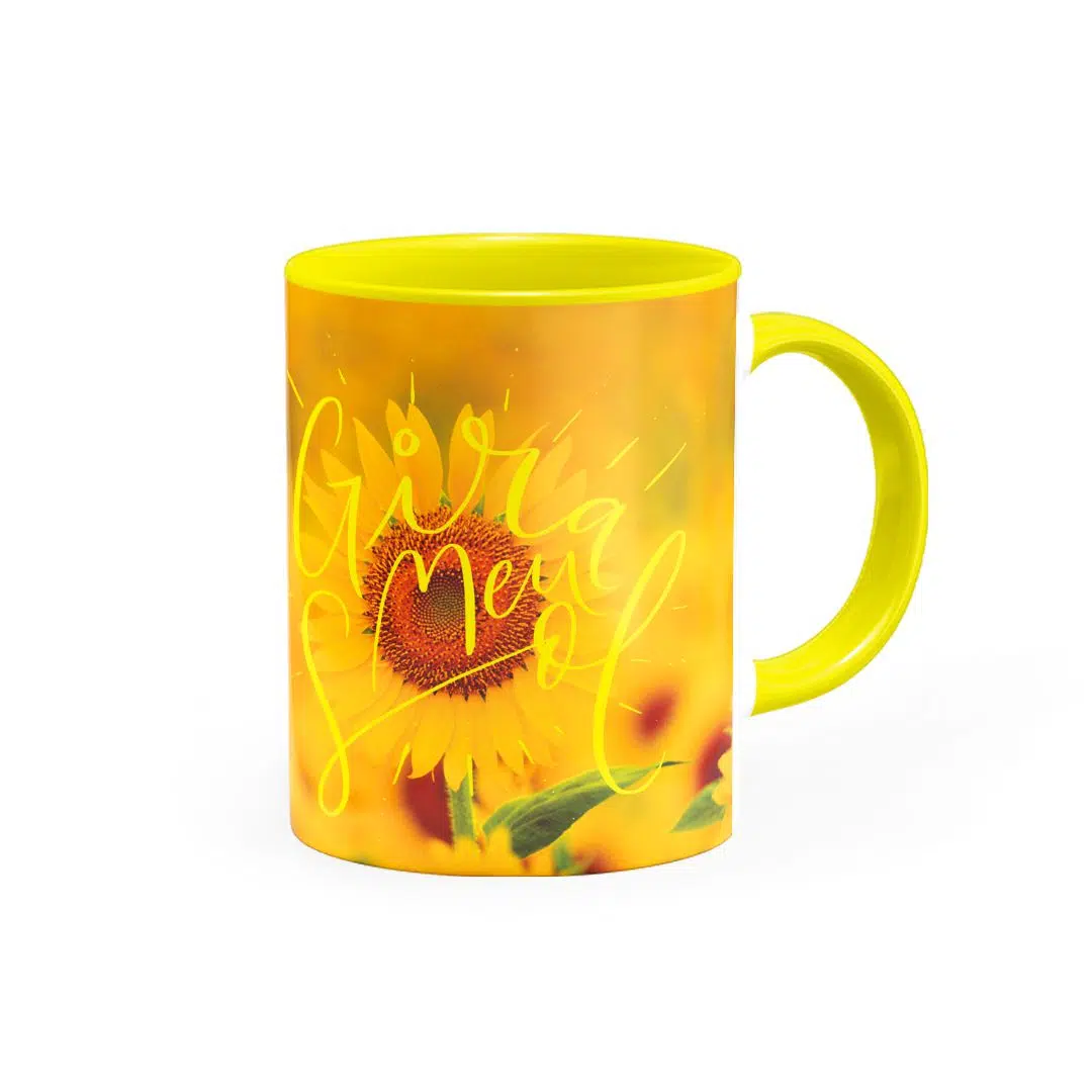 Caneca Gira Meu Sol - Canecas 24 Horas