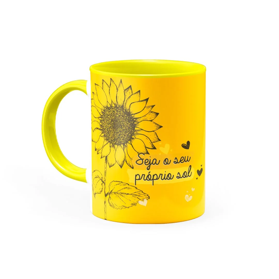 Caneca Seja O Seu Próprio Sol - Canecas 24 Horas