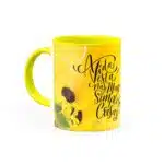 Caneca a Vida está nas mais simples coisas