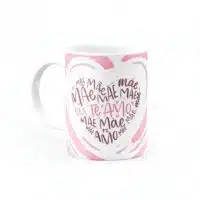 Caneca Mãe Te Amo Coração - Canecas 24 Horas